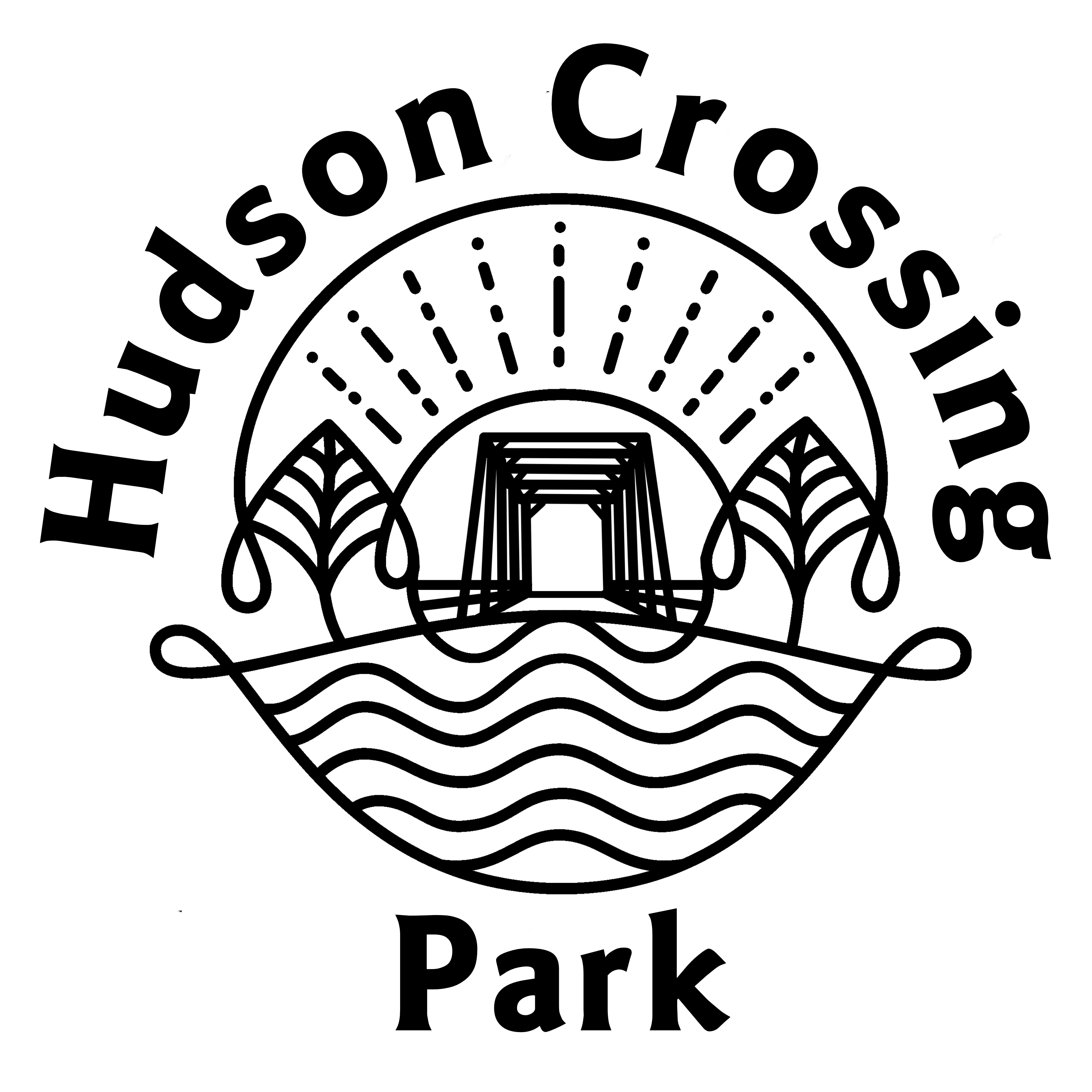 Hudson Crossing Park Logo