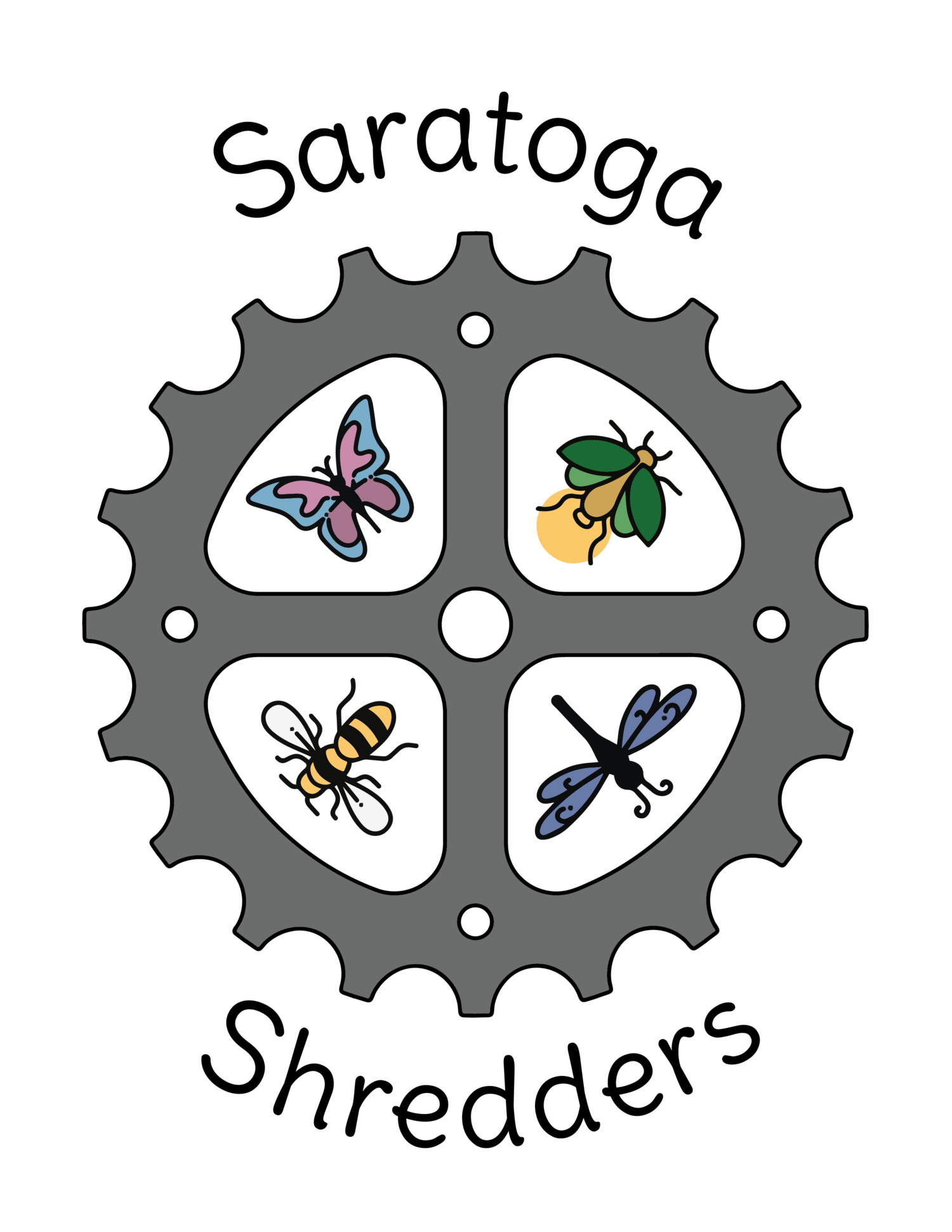 Saratoga Shredders Logo