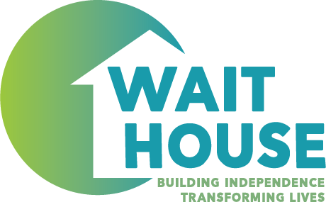 WAIT House Logo with Tagline