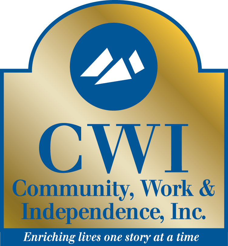 CWI Community Work & Independence Logo